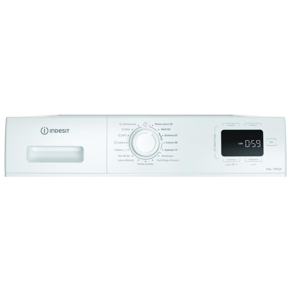 Indesit Lavatrice 7 Kg Classe A Profondità 50 cm Centrifuga 1000 giri Partenza Ritardata - IM 760 MY TIME IT