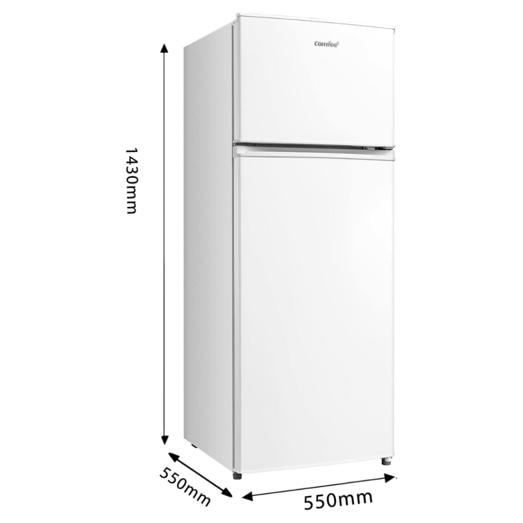 Frigorifero Doppia Porta Comfee Capacità 205 Litri Raffreddamento Statico - RCT284WH2