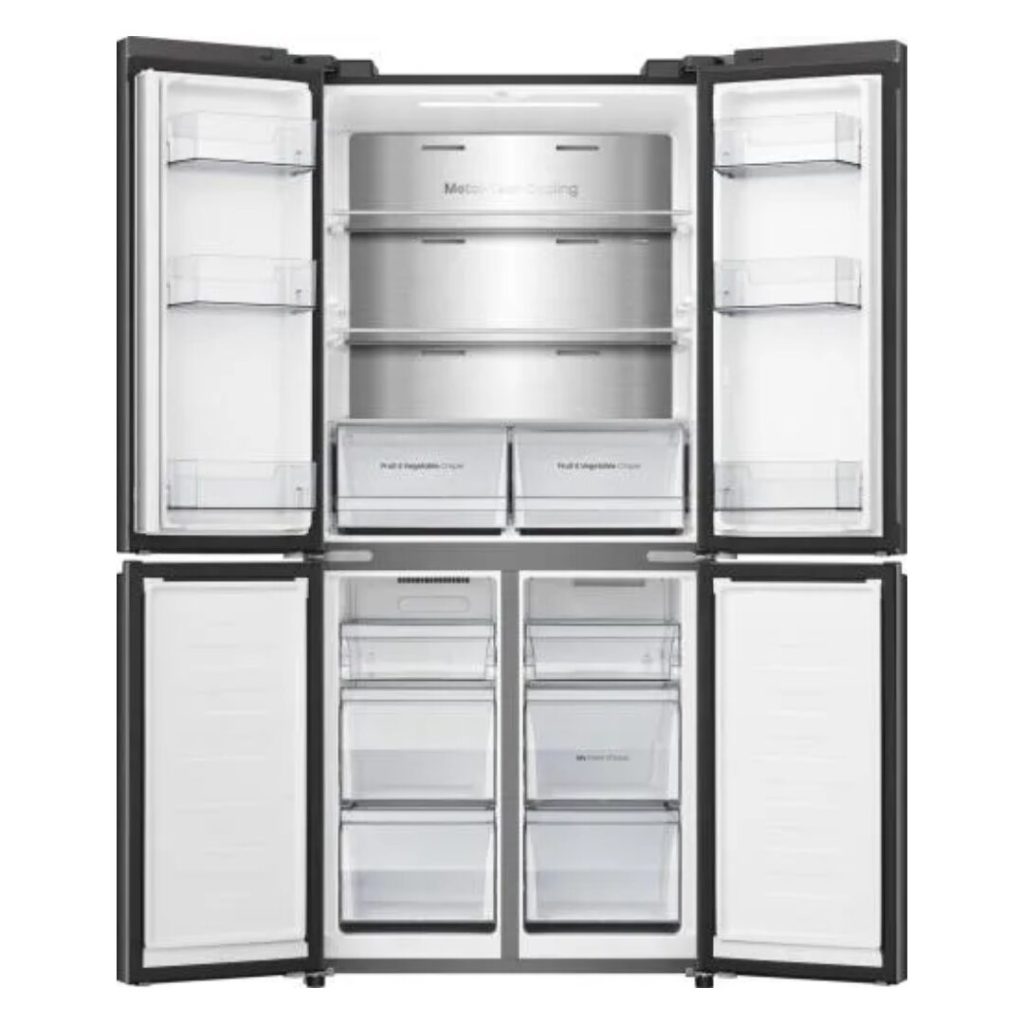 Frigorifero Americano Hisense Side by Side 483 Litri No Frost colore Nero - RQ5P470SAFE