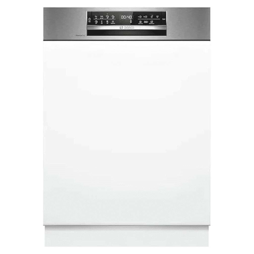 Lavastoviglie da Incasso Bosch con Frontalino a Vista 14 Coperti Classe A 60 cm in Acciaio Spazzolato - SMI6ECS12E
