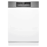 Lavastoviglie da Incasso Bosch con Frontalino a Vista 14 Coperti Classe A 60 cm in Acciaio Spazzolato - SMI6ECS12E