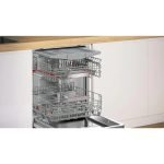 Lavastoviglie da Incasso Bosch con Frontalino a Vista 14 Coperti Classe A 60 cm in Acciaio Spazzolato - SMI6ECS12E