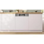 Lavastoviglie da Incasso Bosch con Frontalino a Vista 14 Coperti Classe A 60 cm in Acciaio Spazzolato - SMI6ECS12E