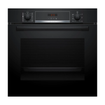 Forno Elettrico da Incasso Bosch Ventilato Multifunzione con Grill 71 Litri 60 cm Classe A+ | HQA574BB3 Serie 4