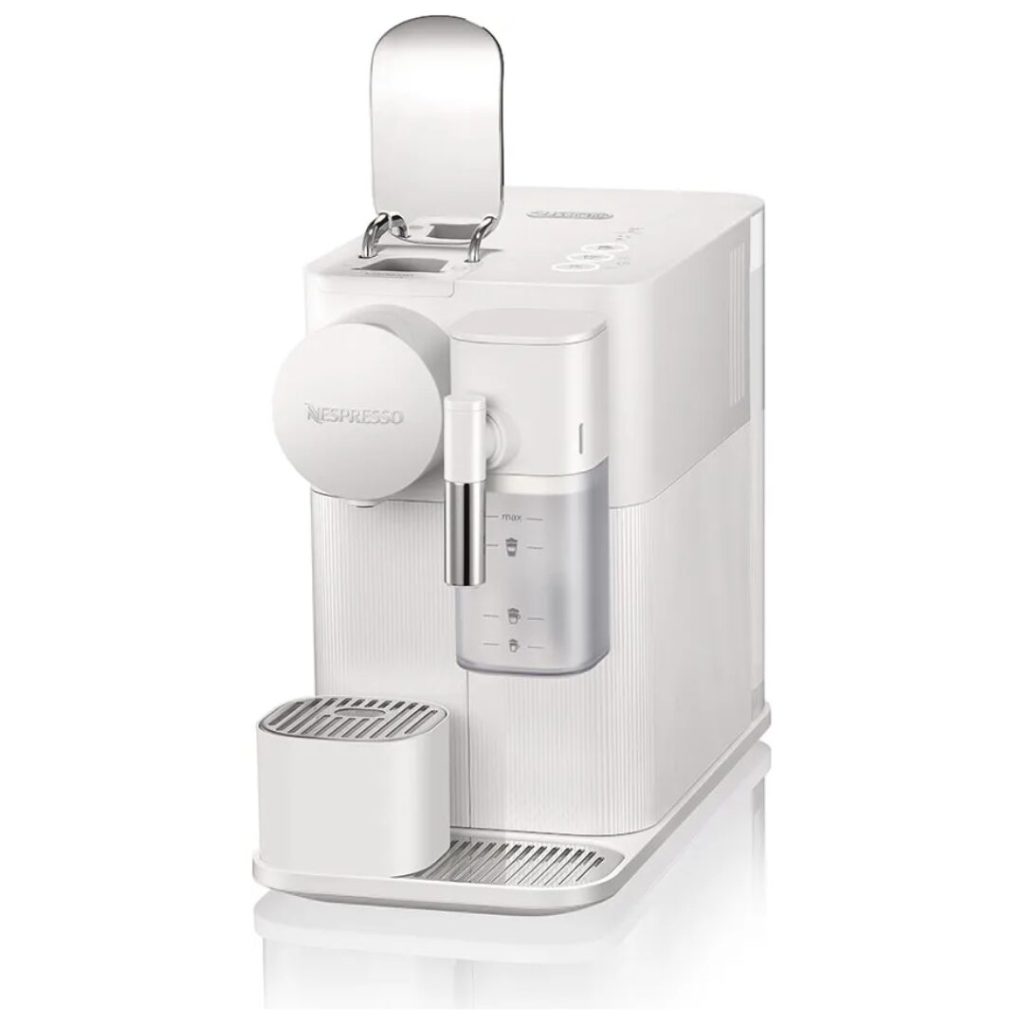 Macchina Caffè Espresso De Longhi Nespresso® Lattissima One Sistema ricarica Capsule colore Bianco - EN510.W