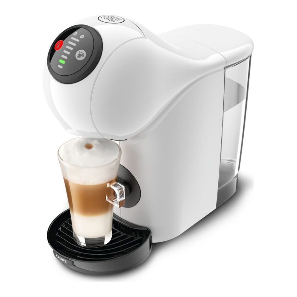 Macchina per Caffè Automatica Krups Genio S Capsule Dolce Gusto colore Bianco - KP2431K