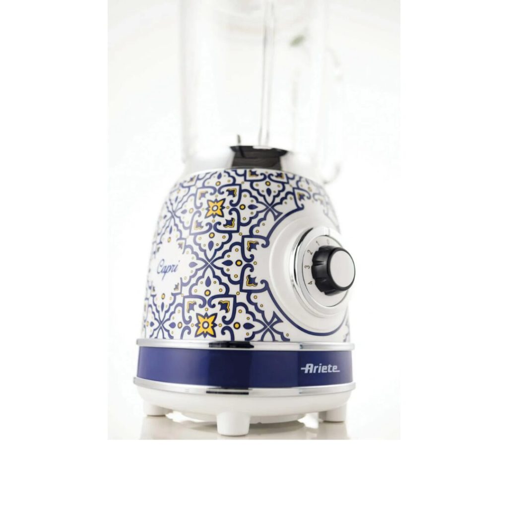 Frullatore con Bicchiere Ariete Capri Capacità 1.5 Litri Potenza 1000 Watt 4 Velocità + Pulse - 00C05830CAR0