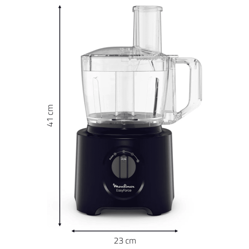 Robot da Cucina Moulinex Multifunzione 2.4 Litri 800 Watt 2 Velocità colore Nero - FP242810
