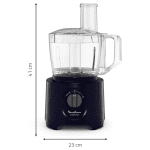 Robot da Cucina Moulinex Multifunzione 2.4 Litri 800 Watt 2 Velocità colore Nero - FP242810