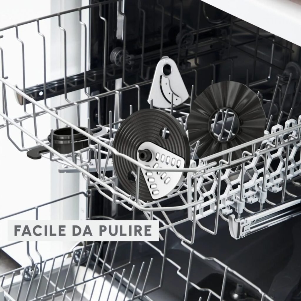 Robot da Cucina Moulinex Multifunzione 2.4 Litri 800 Watt 2 Velocità colore Nero - FP242810