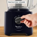 Robot da Cucina Moulinex Multifunzione 2.4 Litri 800 Watt 2 Velocità colore Nero - FP242810