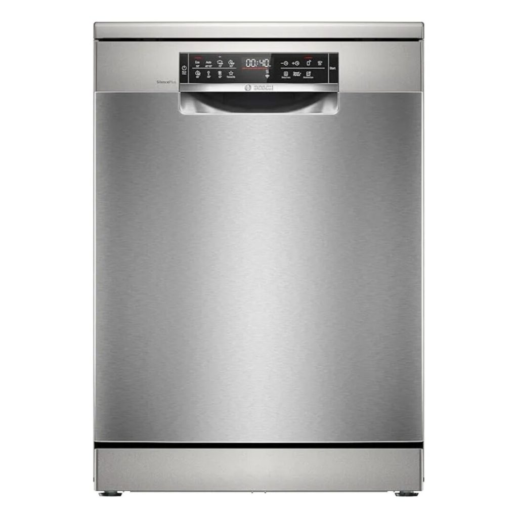 Bosch Lavastoviglie 14 Coperti Classe A Libera Installazione 60 cm colore Acciaio Spazzolato Anti-impronta - SMS8ECI02E