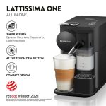 De Longhi Nespresso® Lattissima One Macchina Caffè Espresso Sistema ricarica Capsule colore Nero - EN510.B
