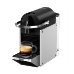 De Longhi Pixie - Macchina Caffè Capsule Nespresso colore Argento e Nero - EN127.S
