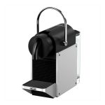 De Longhi Pixie - Macchina Caffè Capsule Nespresso colore Argento e Nero - EN127.S
