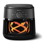 Philips Friggitrice ad Aria Airfryer 13 in 1 Capacità 6.2 Litri Potenza 1700 Watt con Timer e Termostato Regolabile colore Nero - NA231/00