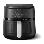 Philips Friggitrice ad Aria Airfryer 13 in 1 Capacità 6.2 Litri Potenza 1700 Watt con Timer e Termostato Regolabile colore Nero - NA231/00