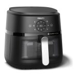Philips Friggitrice ad Aria Airfryer 13 in 1 Capacità 6.2 Litri Potenza 1700 Watt con Timer e Termostato Regolabile colore Nero - NA231/00