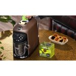 Lavazza Desea - Macchina Caffé Espresso Capsule Lavazza A Modo Mio con Cappuccinatore colore Marrone