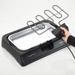 Ariete Barbecue Elettrico da Giardino da Tavolo Portatile BBQ da Esterno con Vassoio Raccogligrasso Potenza 2000 Watt colore Nero - 00C072300AR0