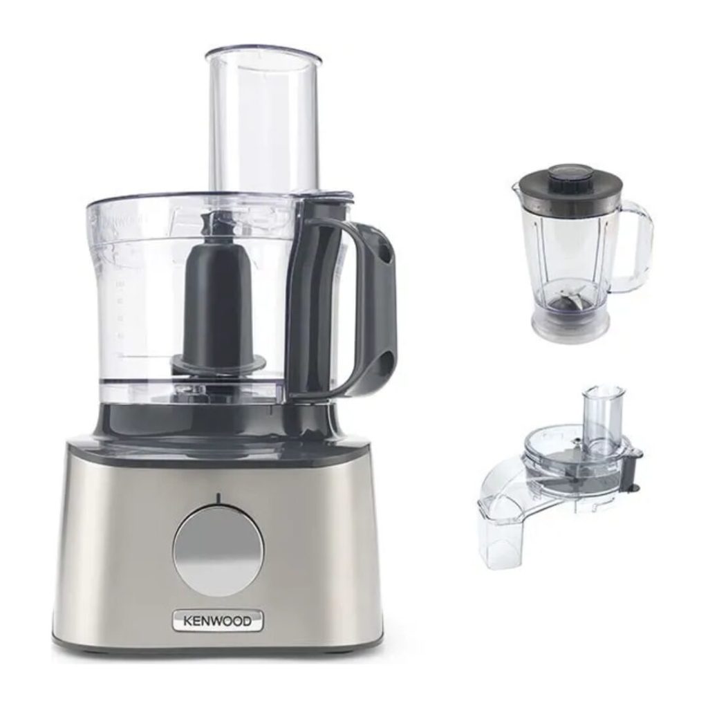 Kenwood Robot da Cucina Multifunzione Capacità 2.1 Litri 2 Velocità Potenza 800 Watt colore Metallico - FDM304SS
