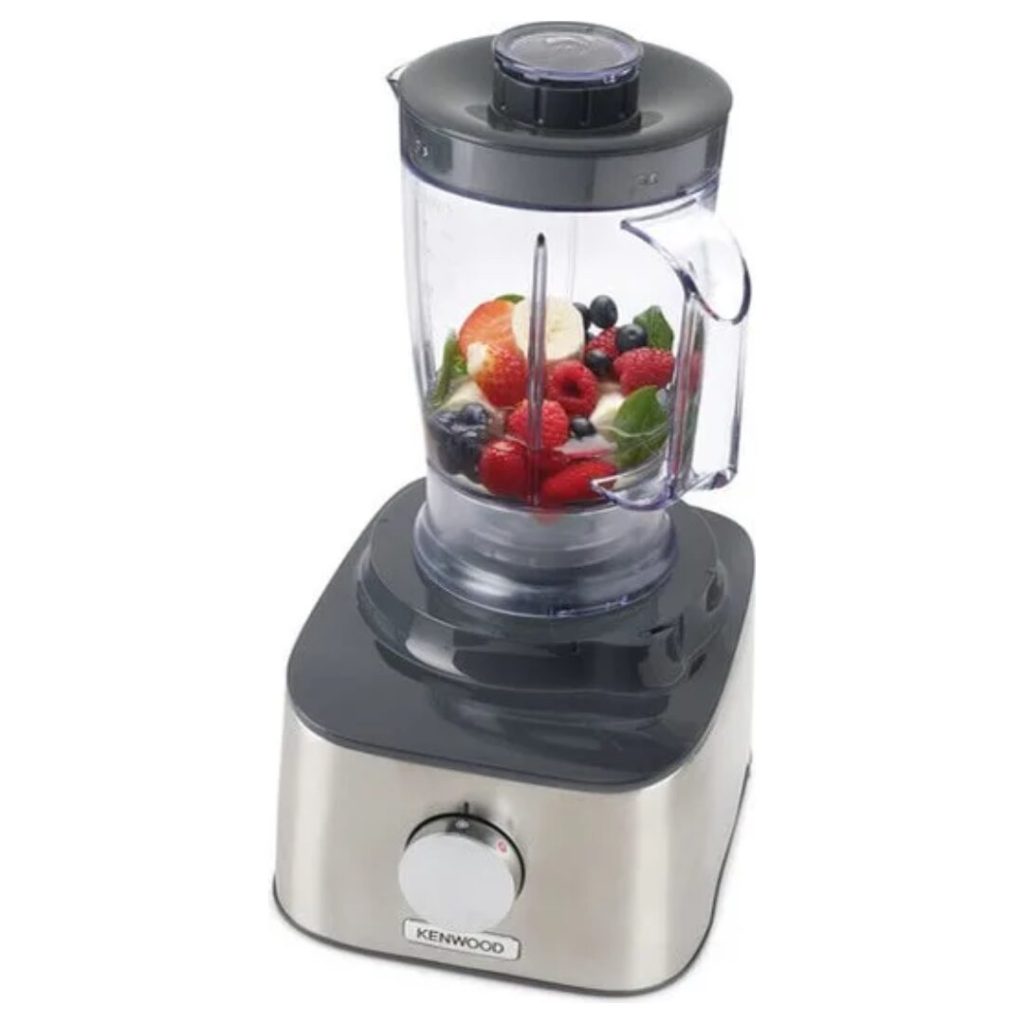 Kenwood Robot da Cucina Multifunzione Capacità 2.1 Litri 2 Velocità Potenza 800 Watt colore Metallico - FDM304SS