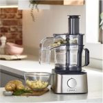 Kenwood Robot da Cucina Multifunzione Capacità 2.1 Litri 2 Velocità Potenza 800 Watt colore Metallico - FDM304SS