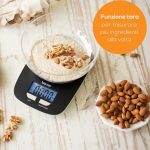 Beurer Bilancia da Cucina Digitale Elettronica con ciotola Capacità 1.2 Litri Portata Massima 3 Kg - KS25