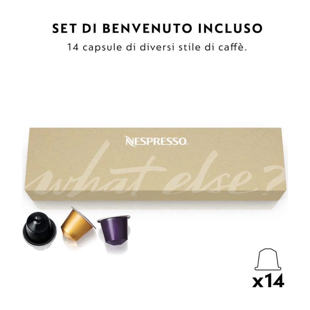 De Longhi Nespresso® Essenza Mini Macchina Caffè a Capsule colore Rosso -EN85.R