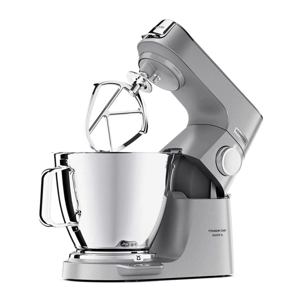 Kenwood Impastatrice Planetaria Capacità Ciotola 7 Litri Potenza 1200 Watt Velocità variabile colore Inox - KVL85124S