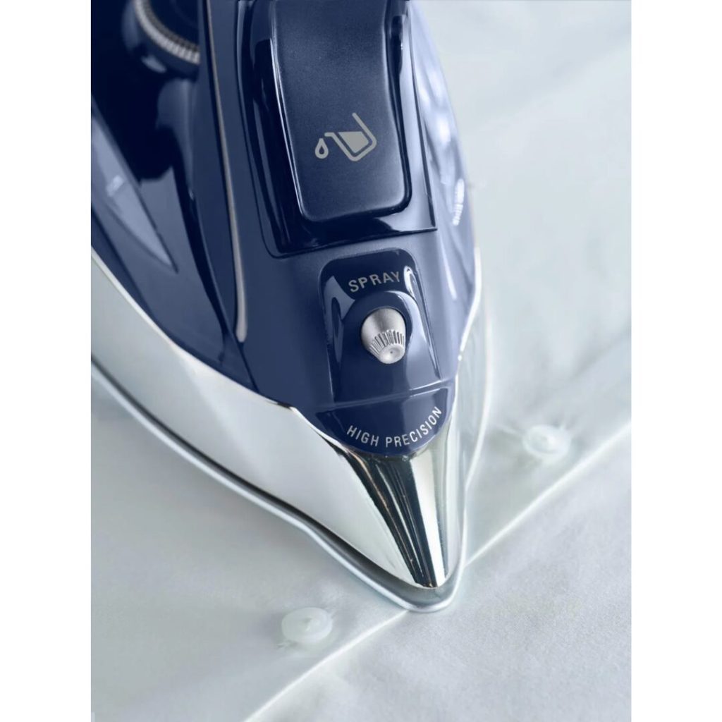 Rowenta Ferro da Stiro a Vapore Potenza 2800 Watt Funzione Vapore Verticale Piastra Microsteam - DW8215 ProMaster