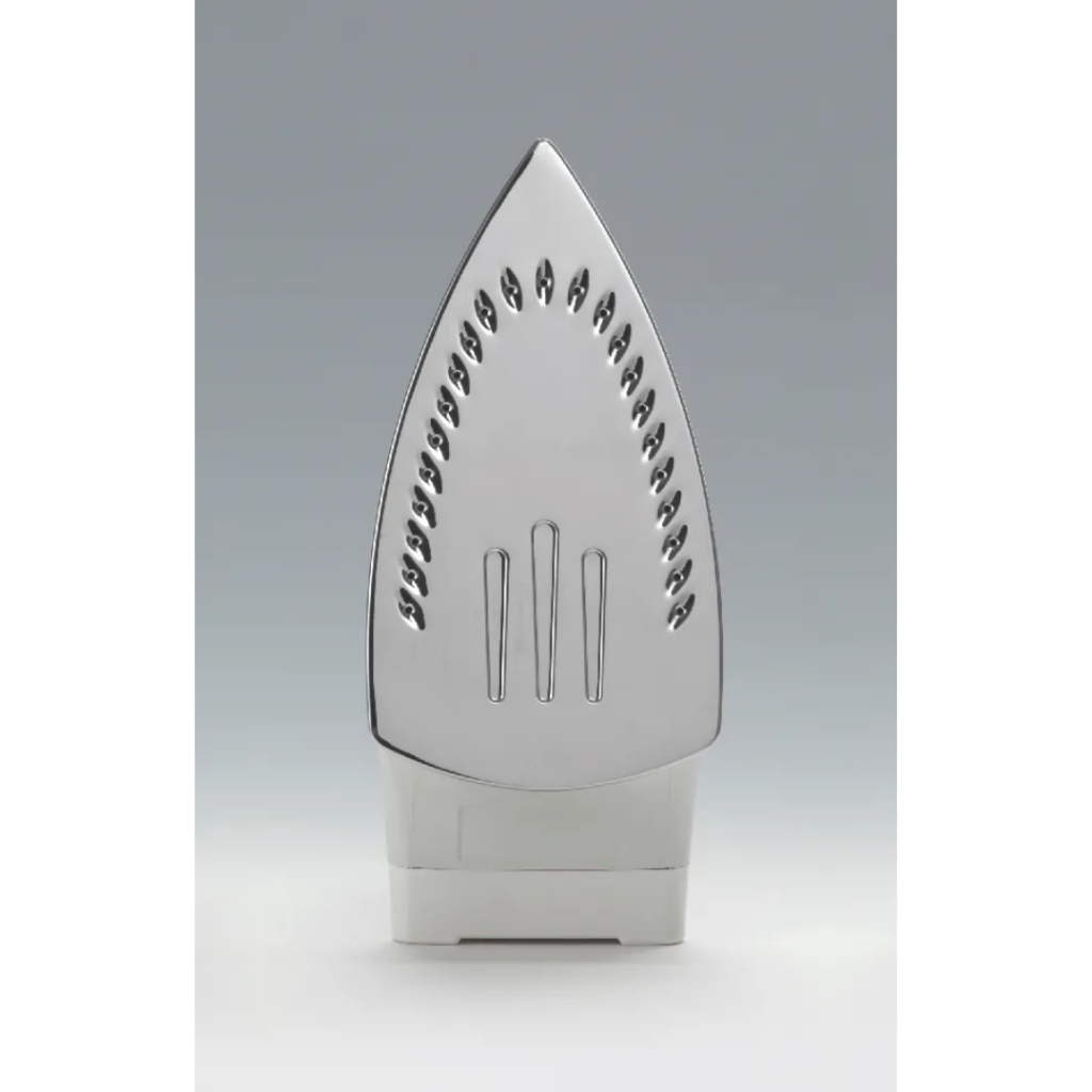 Ariete Ferro da Stiro a Vapore Potenza 2200 Watt Funzione Vapore Verticale Manico in sughero Piastra in Acciaio - 6232 Steam Iron 2200W Grey