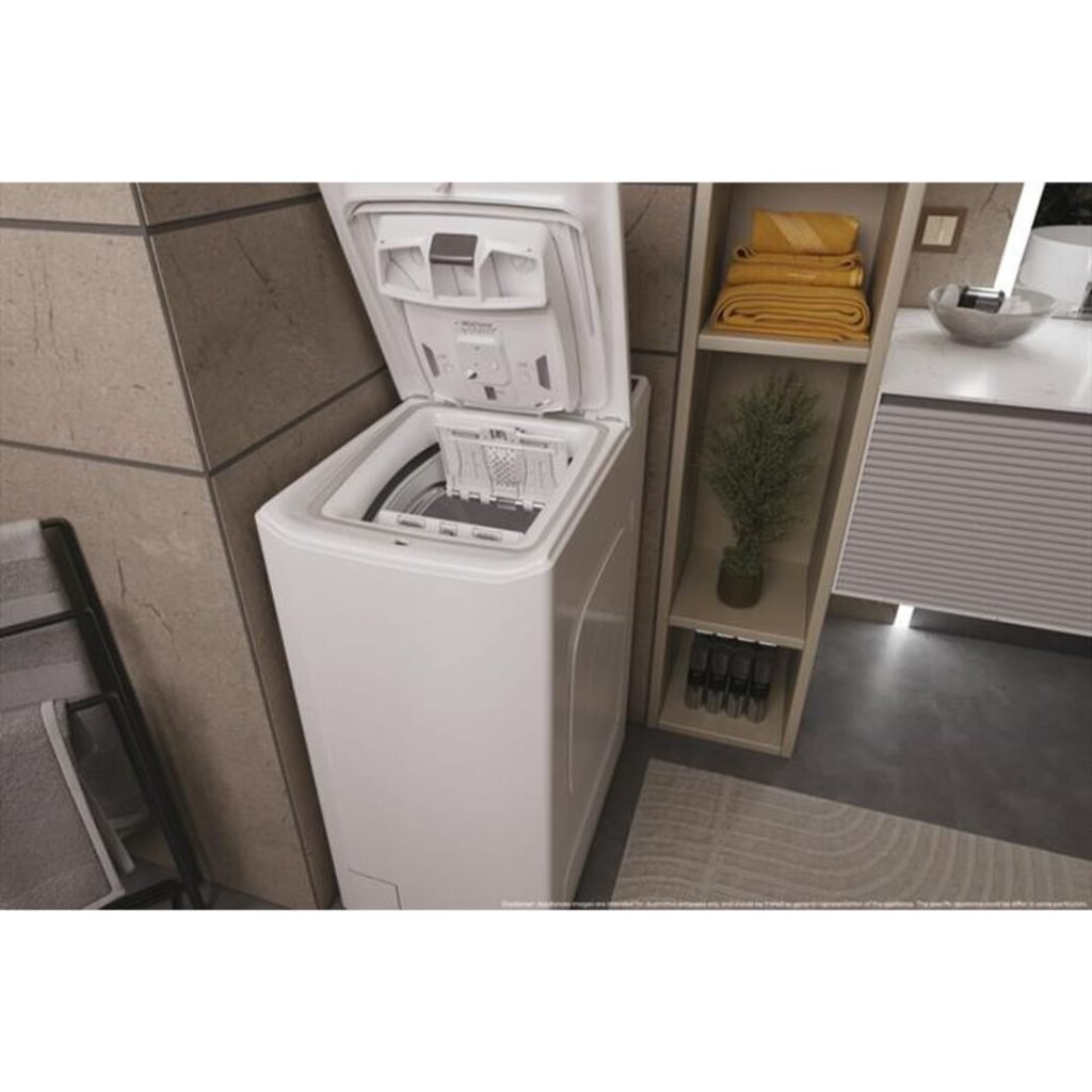 Haier Lavatrice Carica dall'Alto 7 Kg Classe A Profondità 60 cm Centrifuga 1400 giri Motore Inverter colore Bianco - THASN476TM5-S