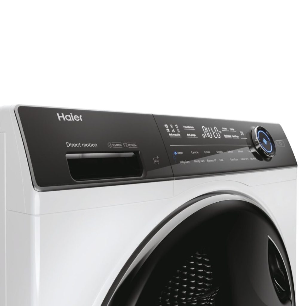 Haier Lavatrice 12 Kg Classe A-30% Profondità 68 cm Centrifuga 1400 giri Inverter Vapore Wi-Fi colore Bianco - HW120-B14979NEU1 I-Pro Serie 7 Plus