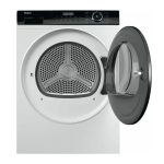 Haier Asciugatrice 9 Kg Classe A+++ con Pompa di Calore Profondità 66,5 cm Inverter Vapore I-Refresh colore Bianco e Nero - HD90 A3939 IT
