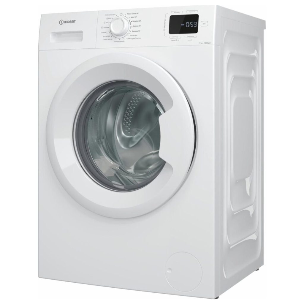 Indesit Lavatrice 7 Kg Classe A Profondità 50 cm Centrifuga 1000 giri Partenza Ritardata - IM 760 MY TIME IT