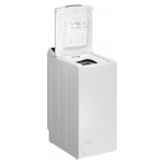 Indesit Lavatrice Carica dall'Alto 6 Kg Classe A Profondità 60 cm Centrifuga 1200 giri Wi-Fi RapidWash colore Bianco - BTW S6261P IT