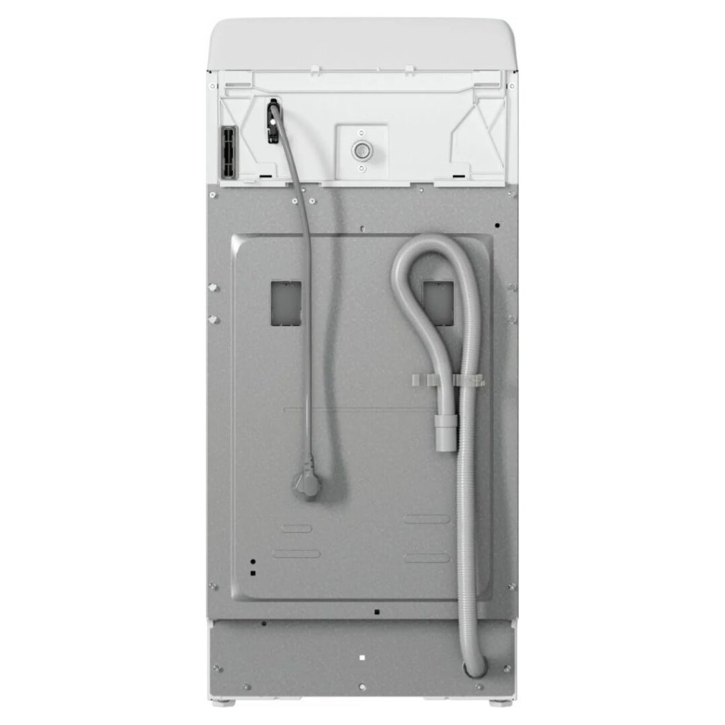 Indesit Lavatrice Carica dall'Alto 6 Kg Classe A Profondità 60 cm Centrifuga 1200 giri Wi-Fi RapidWash colore Bianco - BTW S6261P IT