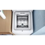 Indesit Lavatrice Carica dall'Alto 6 Kg Classe A Profondità 60 cm Centrifuga 1200 giri Wi-Fi RapidWash colore Bianco - BTW S6261P IT