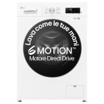 Lg Lavatrice 9 Kg Classe A Centrifuga 1400 giri Profondità 55 cm Inverter Funzione Vapore Wi-Fi - F4NX1009NWB