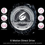 Lg Lavatrice 9 Kg Classe A Centrifuga 1400 giri Profondità 55 cm Inverter Funzione Vapore Wi-Fi - F4NX1009NWB