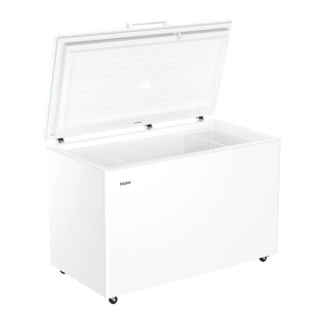 Haier Congelatore a Pozzetto Orizzontale Capacità 418 Litri Classe energetica E Capacità di congelamento 21 kg/24h colore Bianco - HCE420E