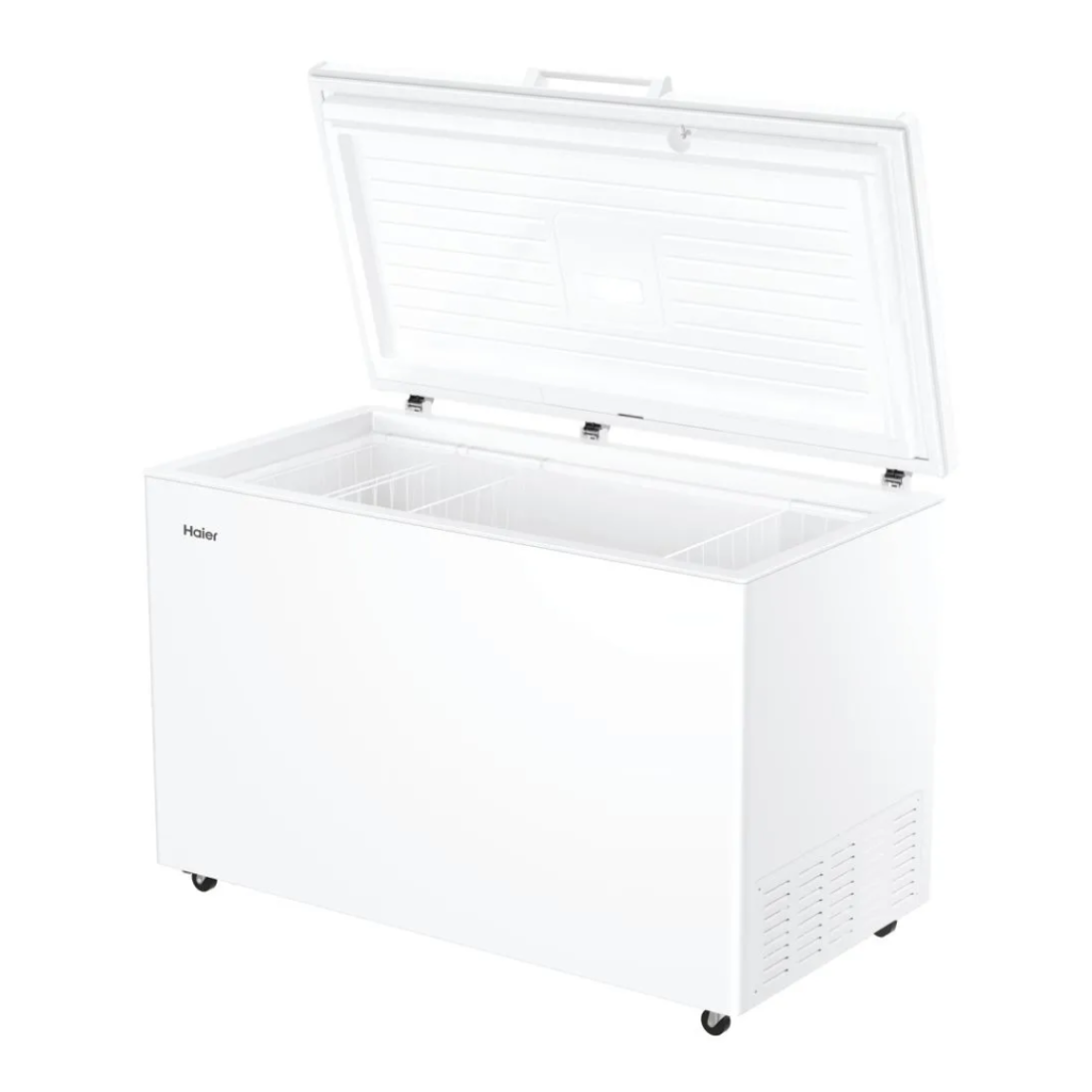 Haier Congelatore a Pozzetto Orizzontale Capacità 418 Litri Classe energetica E Capacità di congelamento 21 kg/24h colore Bianco - HCE420E