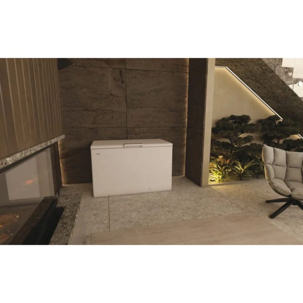 Haier Congelatore a Pozzetto Orizzontale Capacità 418 Litri Classe energetica E Capacità di congelamento 21 kg/24h colore Bianco - HCE420E