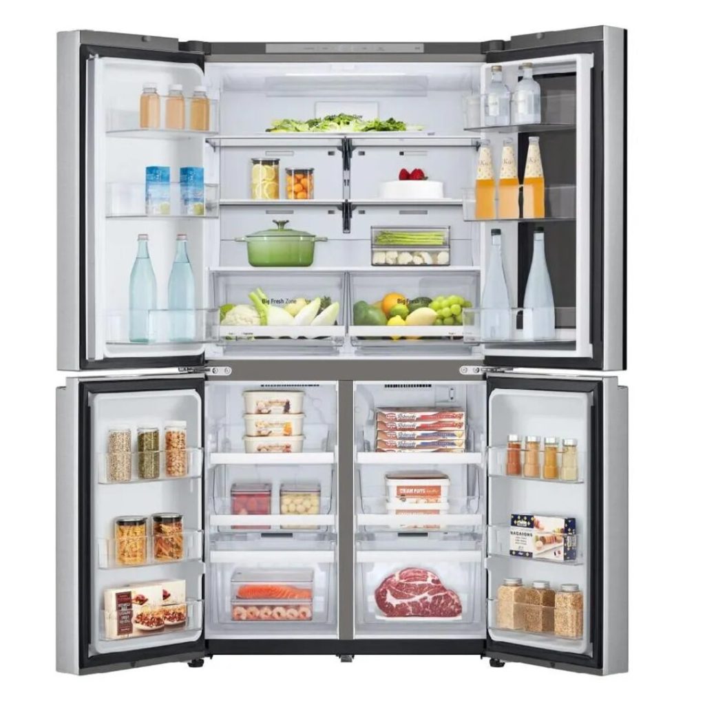 Lg Frigorifero Americano Side by Side Capacità 666 Litri No Frost InstaView - GMV960MBDE