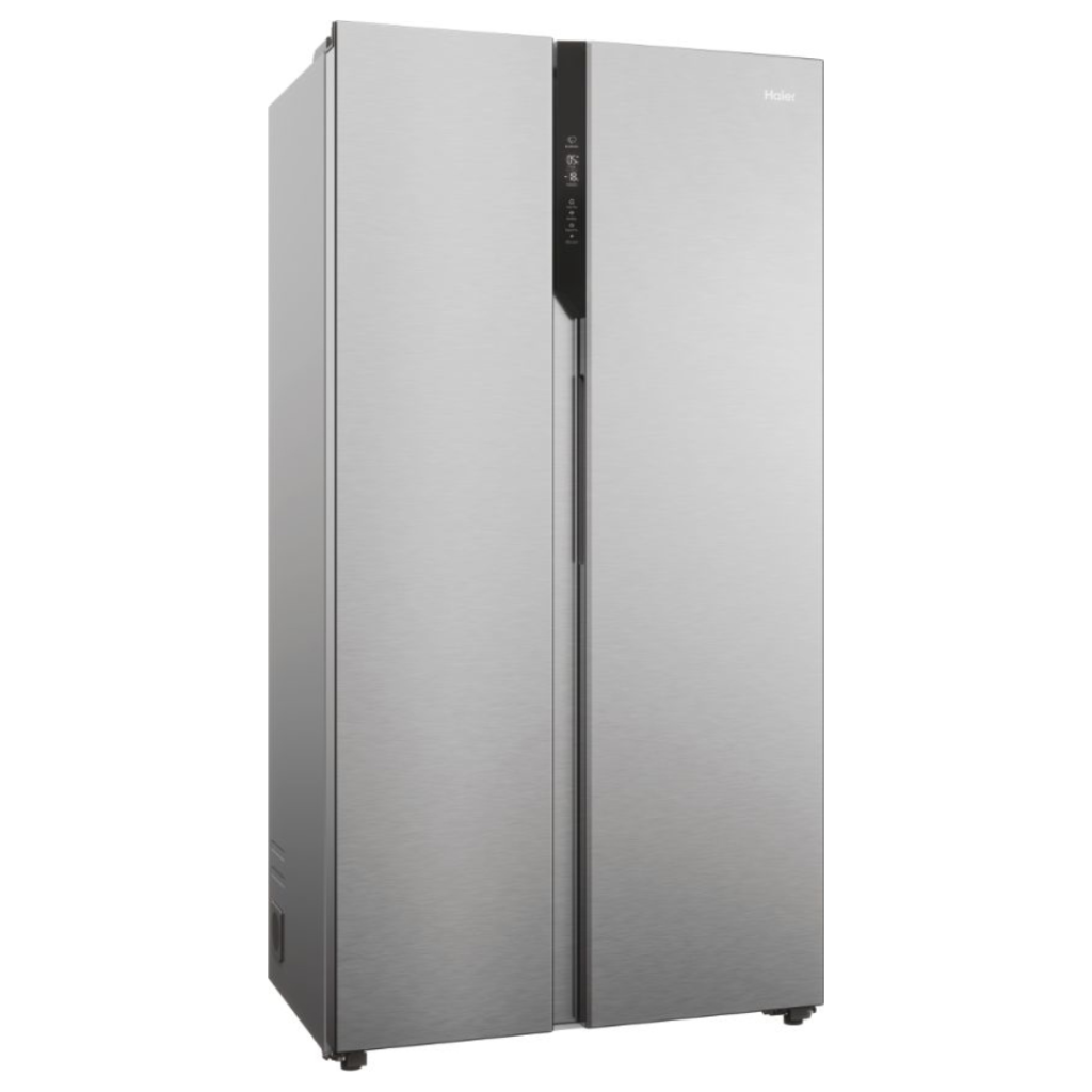 Haier Frigorifero Americano Side by Side 528 Litri No Frost colore Platinum Inox - HSR5918DNMP