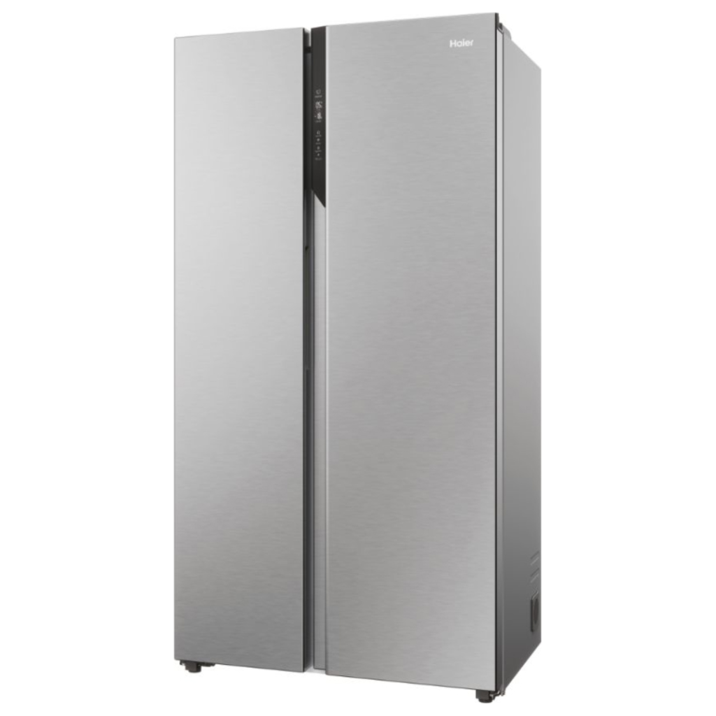 Haier Frigorifero Americano Side by Side 528 Litri No Frost colore Platinum Inox - HSR5918DNMP