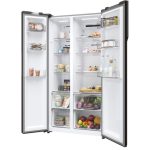 Haier Frigorifero Americano Side by Side 528 Litri No Frost colore Platinum Inox - HSR5918DNMP