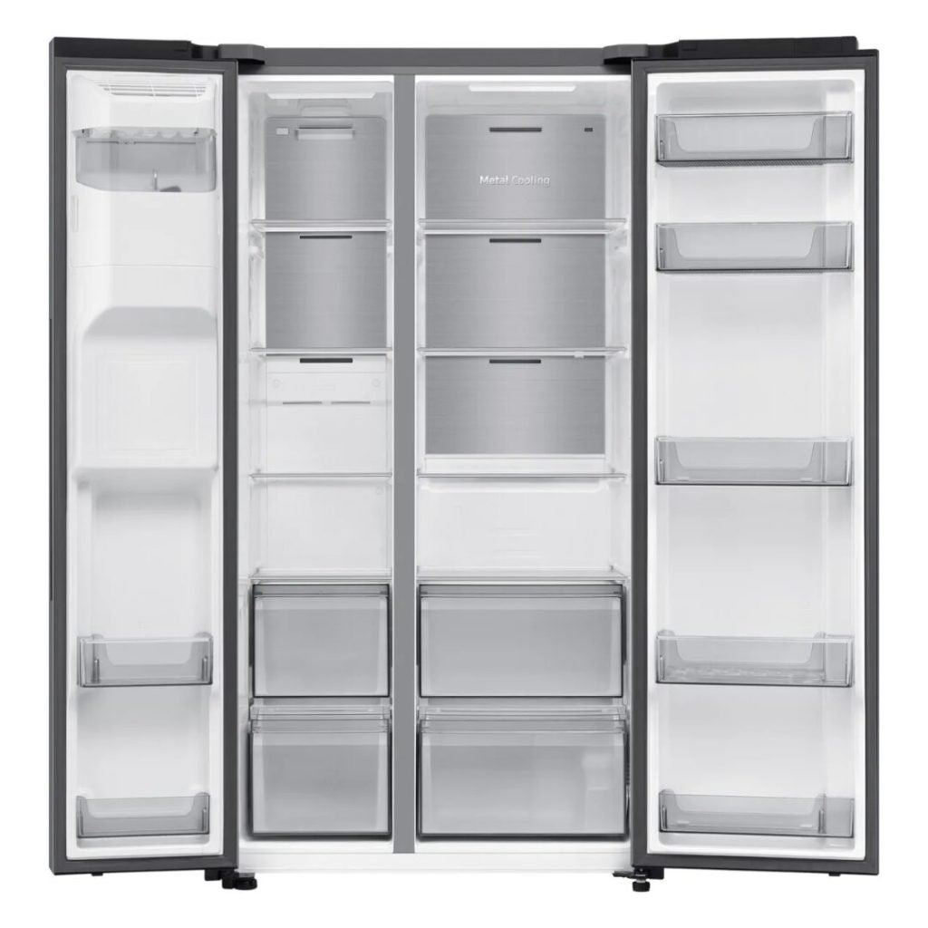 Samsung Frigorifero Americano Side by Side Capacità 640 Litri No Frost - RS70F64KETEF