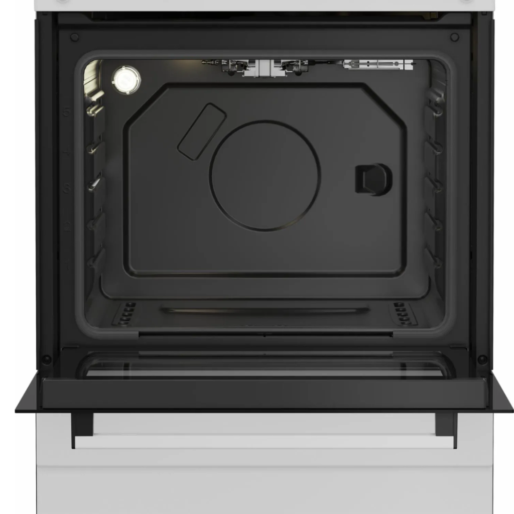 Beko Cucina a Gas 4 Fuochi Forno a Gas 60x60 cm con Coperchio - FBG62010DW